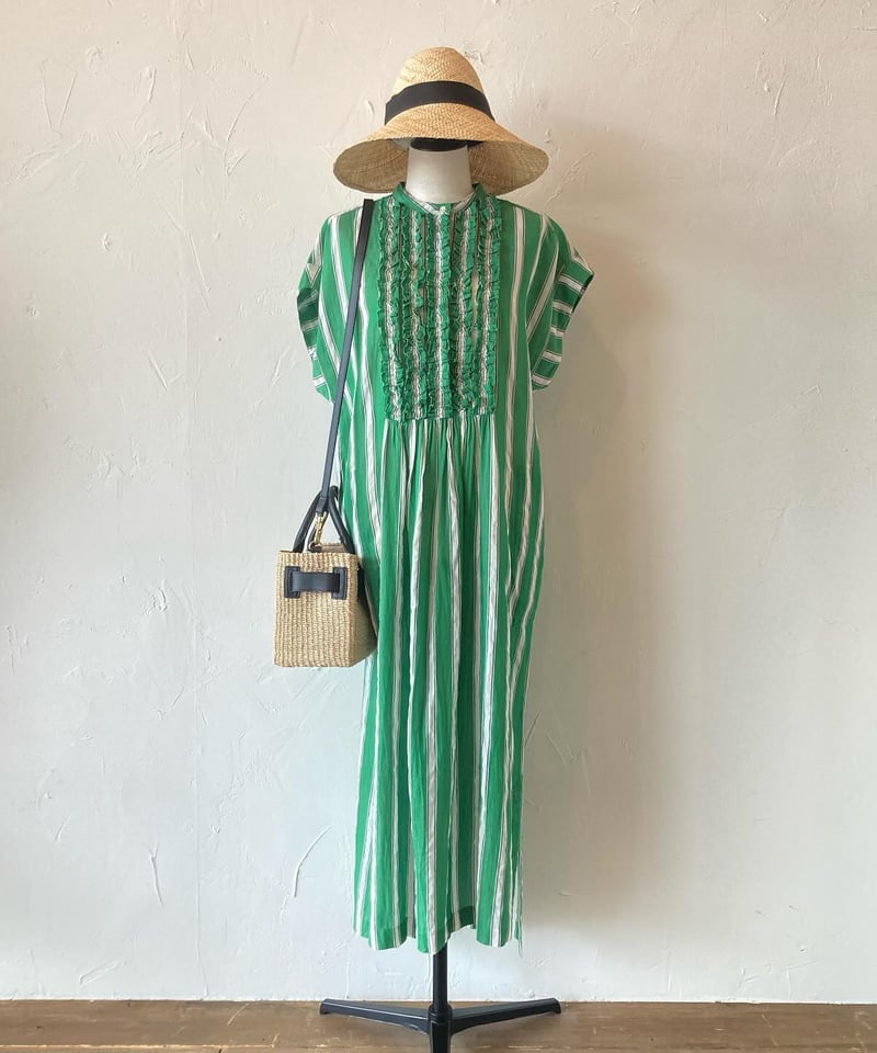 women>ne Quittez pas(ヌキテパ) Cotton Voile Stripe