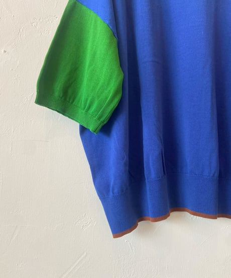 <men>kelen (ケレン) HIGH GAUGE KNIT TEE-JAQ KLM25HKN1025 ●送料無料●
