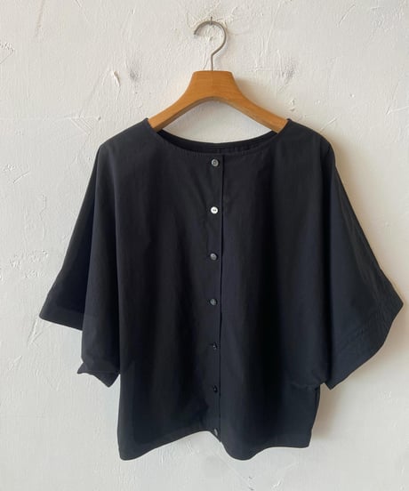 <women>assiette(アシェット) 前後2way 5分袖ブラウス ●送料無料●