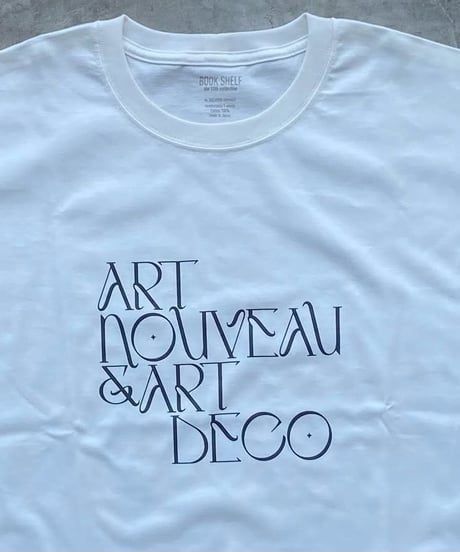 ●送料全国一律 185円● <women> BOOK SHELF(ブックシェルフ) 装幀の美 プリントTシャツ 27002