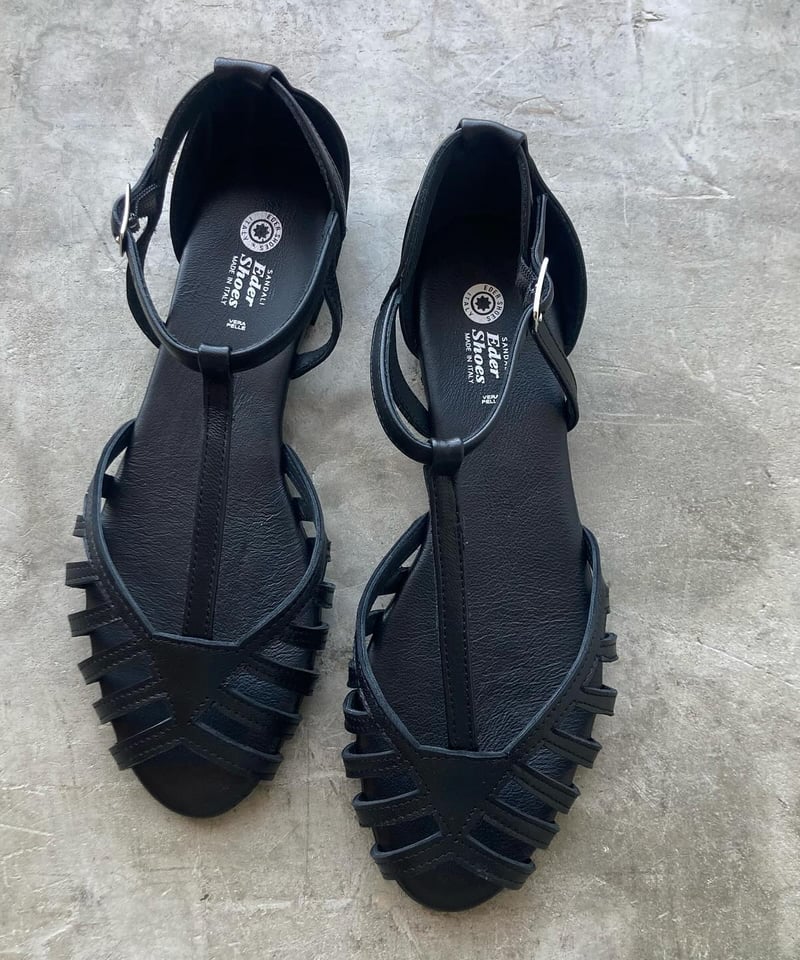 women> Eder Shoes(エダーシューズ) Tストラップ レザーサンダル women> Eder Shoes(エダーシューズ) Tストラップ レザーサンダル