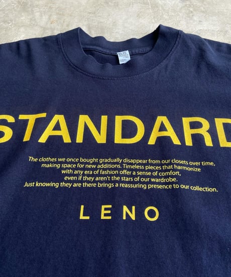 <unisex> LENO(リノ) PRINT T-SHIRT  【STANDARD】    ●送料185円●