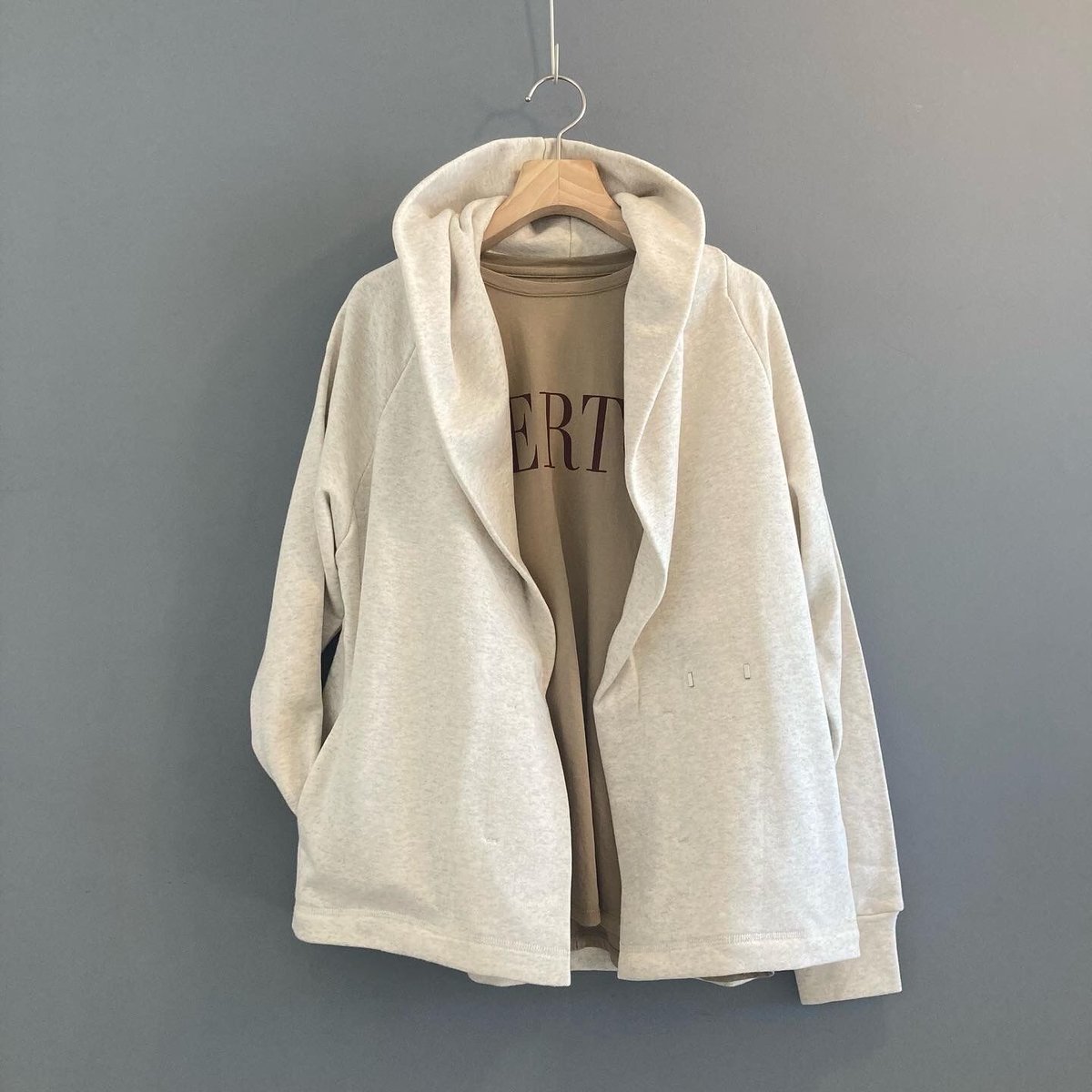 women>Audrey and JohnWad(オードリーアンドジョンワッド）コットン裏毛