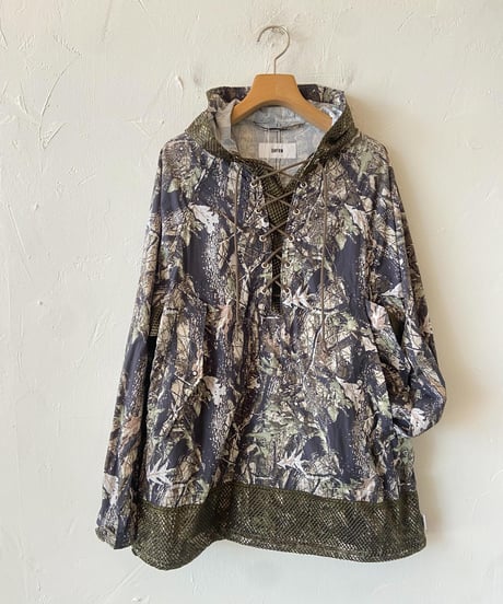 <men> UNFRM OUTDOOR STANDARD(ユニフォーム アウトドア スタンダード) NY TYPEWRITER PANEL MESH DECK PARKA SS-4302 ●送料無料●