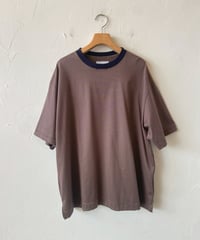 【SALE】<men> MANUAL ALPHABET(マニュアルアルファベット) mini border wide tee（MA-C-242）●送料 全国一律185円●