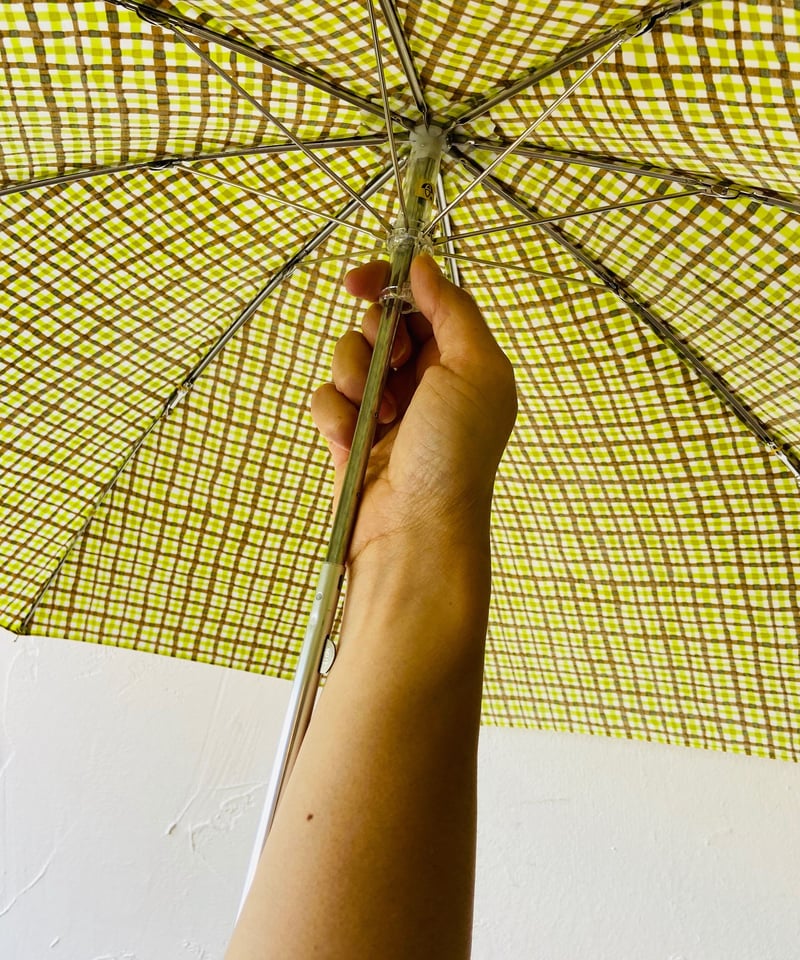 women>Bon Bon Store(ボンボンストア) ドローイングチェック 折り畳み