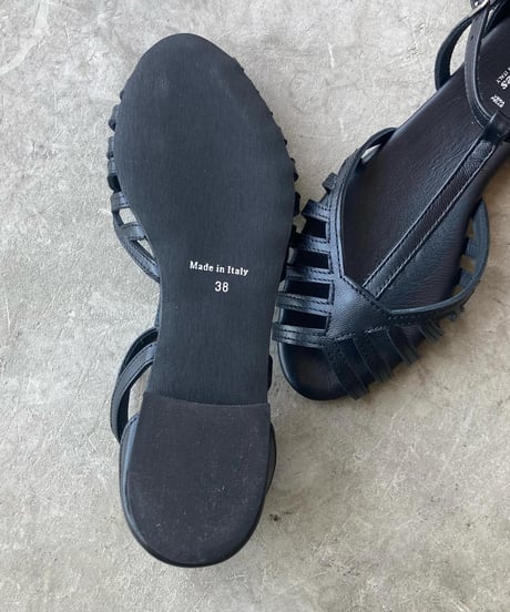 <women>  Eder Shoes(エダーシューズ) Tストラップ　レザーサンダル G-695 ●送料無料●