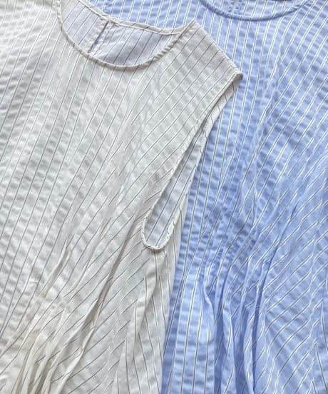 【SALE】<women> MICA&DEAL(マイカ＆ディール)アシンメトリータック ノースリーブブラウス(0124201105) ●送料無料●