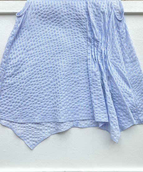 【SALE】<women> MICA&DEAL(マイカ＆ディール)アシンメトリータック ノースリーブブラウス(0124201105) ●送料無料●