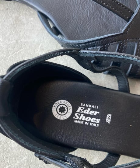 <women>  Eder Shoes(エダーシューズ) Tストラップ　レザーサンダル G-695 ●送料無料●