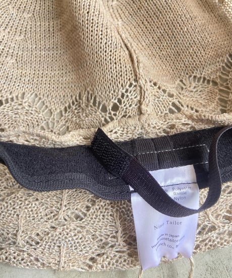 <unisex> Nine Tailor（ナインテーラー）Edgeworthia Hat  N-1607　●送料無料●