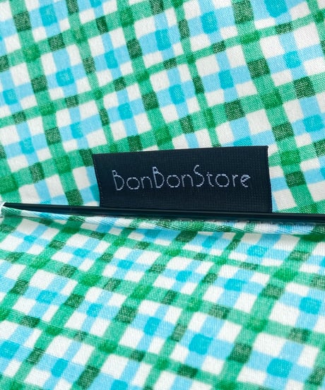 <women>Bon Bon Store(ボンボンストア) タッターソールチェック 晴雨兼用折りたたみ傘 BON-22007 ●送料無料●