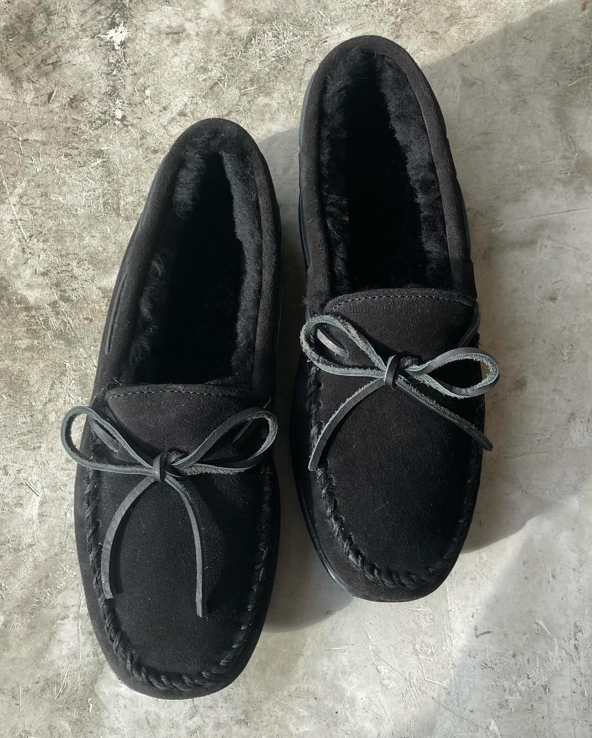 【美品】ミネトンカ　シープスキン ボア ミネトンカ モカシン ボア 正規品 MINNETONKA ALPINE SHEEPSKIN