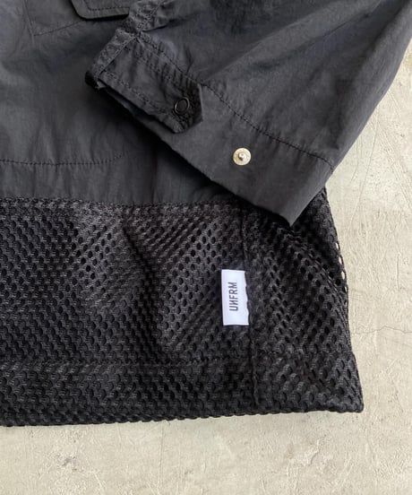 <men> UNFRM OUTDOOR STANDARD(ユニフォーム アウトドア スタンダード) NY TYPEWRITER PANEL MESH DECK PARKA SS-4302 ●送料無料●