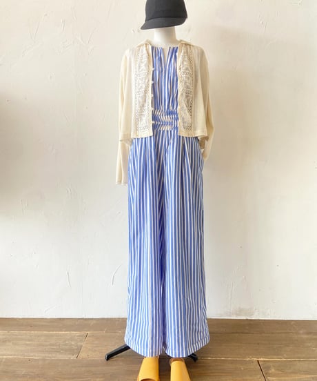 <women>ne Quittez pas(ヌキテパ)　Cotton Wave Tuck All In One　(010861FJ4) ●送料無料●