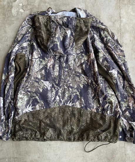 <men> UNFRM OUTDOOR STANDARD(ユニフォーム アウトドア スタンダード) NY TYPEWRITER PANEL MESH DECK PARKA SS-4302 ●送料無料●