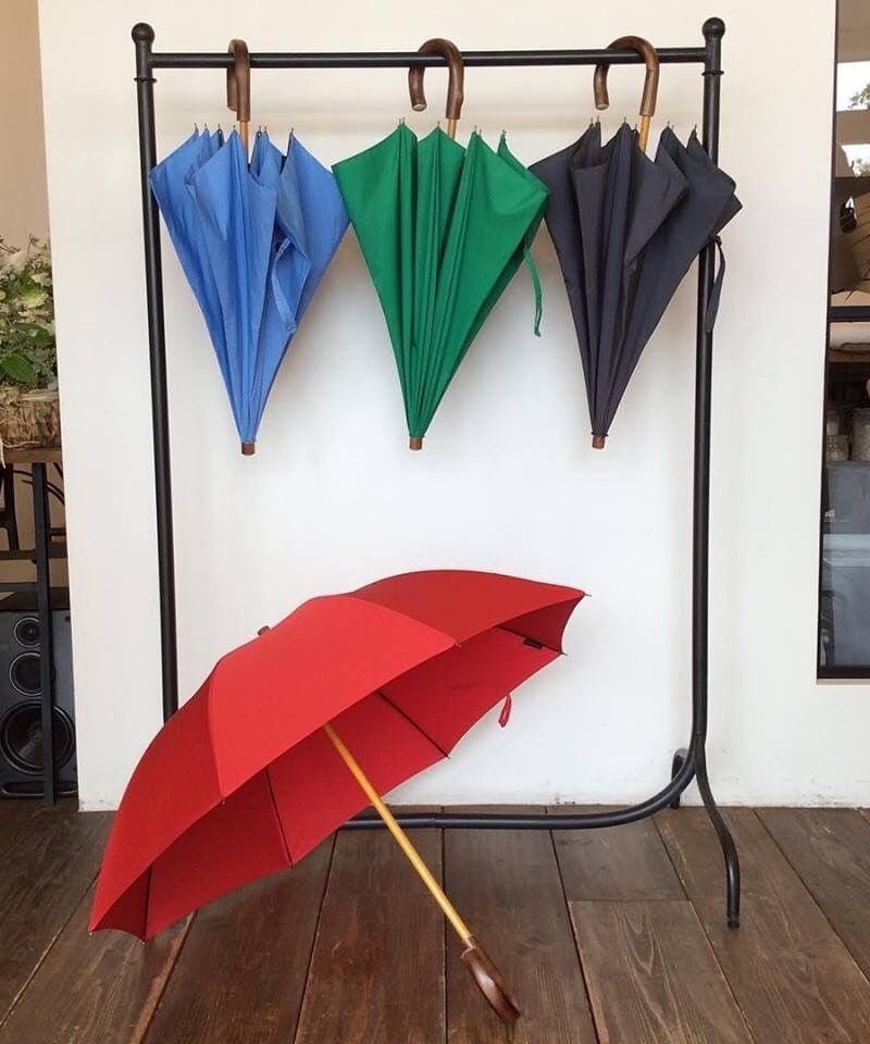 Bon Bon Store ボンボンストア スタンダード長傘 雨傘　グリーン unisex>Bon Bon Store(ボンボンストア) スタンダード長傘(雨傘