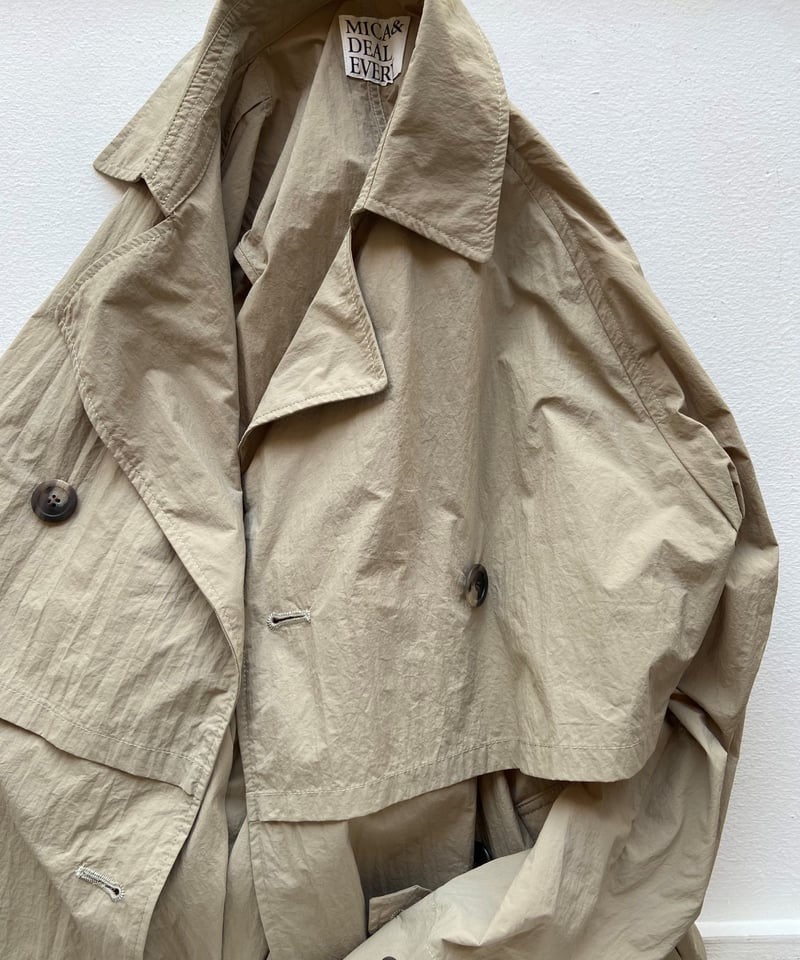 SALE】<women> MICA&DEAL(マイカ＆ディール) レイヤートレンチコート（0