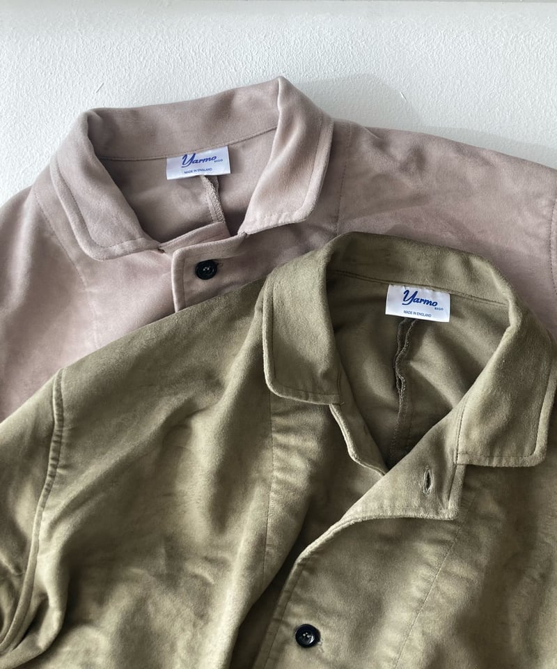 unisex> Yarmo(ヤーモ) モールスキン Lab Coat / CO8 Taupe