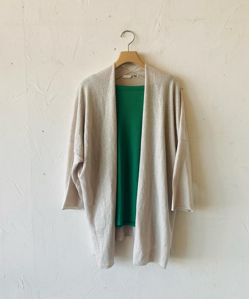 SALE】<women>evam eva (エヴァム エヴァ ) ノルマンディーリネン ニッ