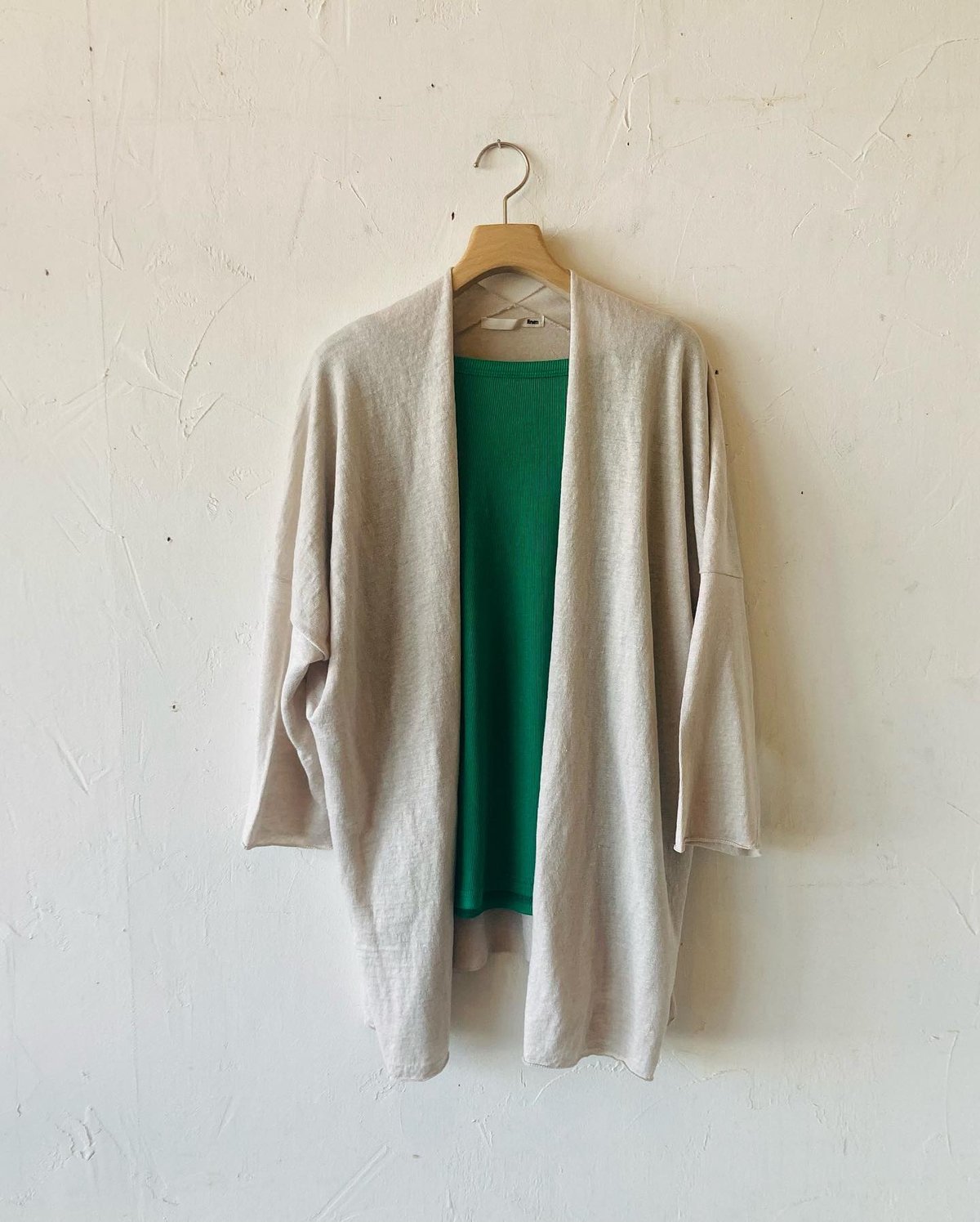 evam eva リネンカーディガン SALE】<women>evam eva (エヴァム エヴァ ) ノルマンディー