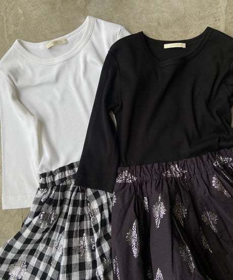 ワンピース ne Quittez pas Cotton Poplin Tuck Dress ne Quittez pas Cotton Poplin Tuck Dress