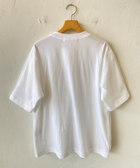 <women>Porter des boutons(ポルテデブトン) Petite fleurドゥーブルTシャツ(P21-3-035-02)  ホワイト ●送料無料●