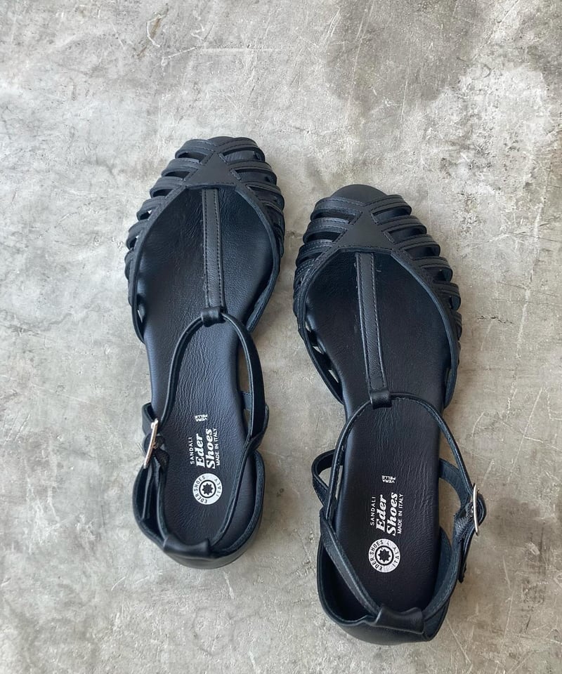 women> Eder Shoes(エダーシューズ) Tストラップ レザーサンダル women> Eder Shoes(エダーシューズ) Tストラップ レザーサンダル
