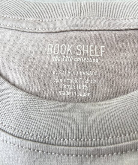 ●送料全国一律 185円● <women> BOOK SHELF(ブックシェルフ) 装幀の美 プリントTシャツ 27002