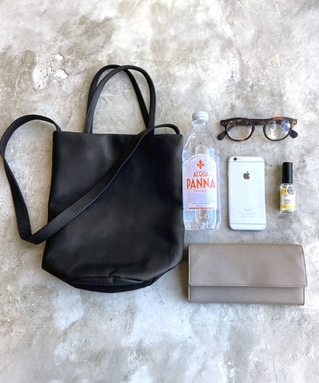 <unisex> Ampersand(アンパサンド)  water proofレザー 2wayトートバッグ M  ●送料無料●