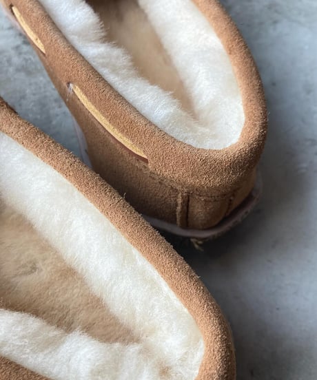 【SALE】<men>MINNETONKA(ミネトンカ)シープスキン　ハードソール　モカシン 3746/ゴールデンタン、ブラック●送料無料●