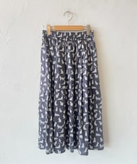 <women> Vent d’ouest(ヴァンド ウエスト)  VE17613 リバティタナローン タックスカート  ●送料無料●