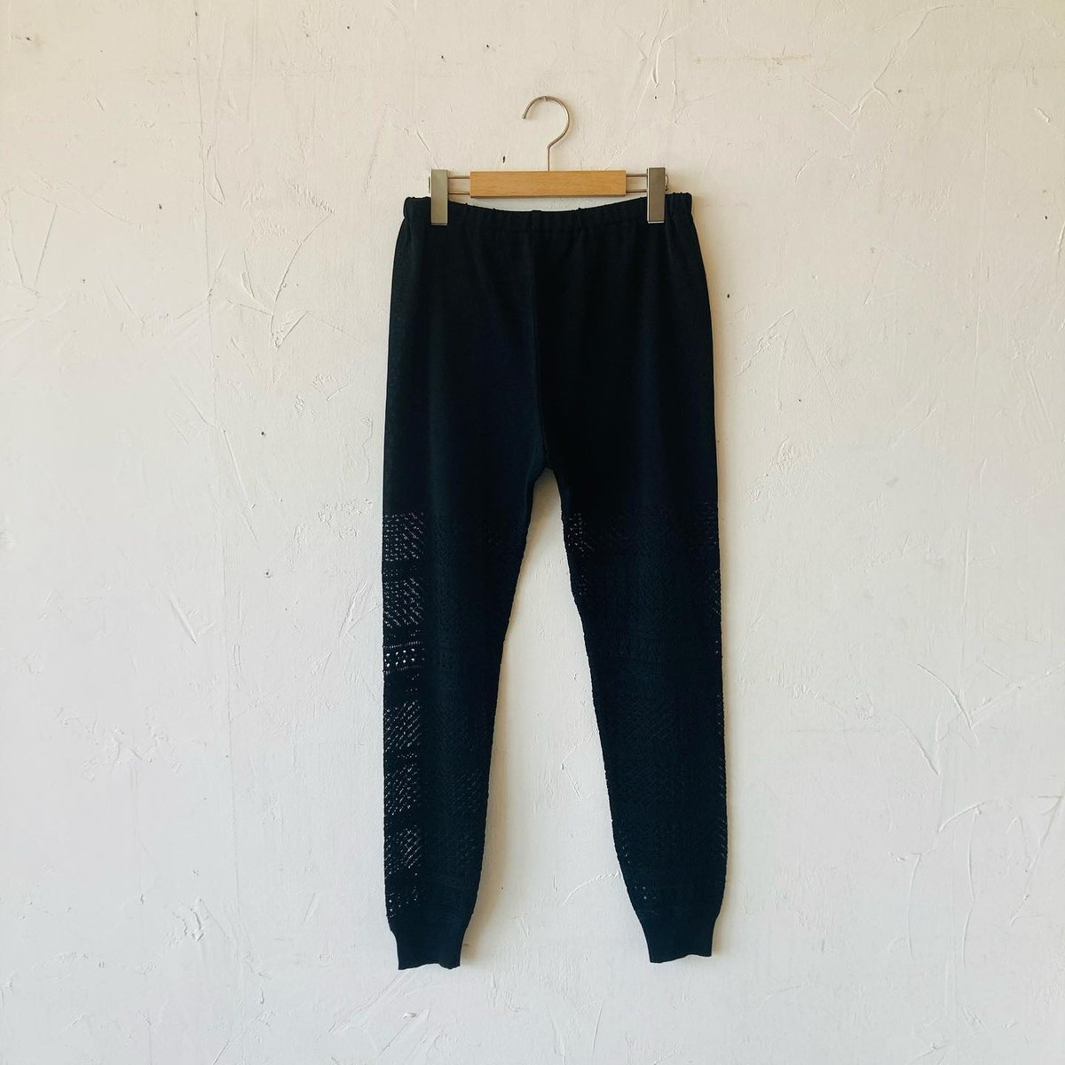 Porter des boutons  透かし編みニットレギンス SALE】 <women>Porter des boutons(ポルテデブトン) 透かし編み