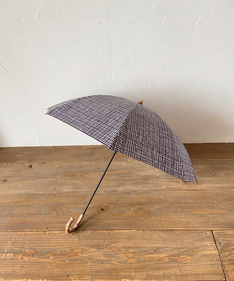 <women>Bon Bon Store(ボンボンストア) タッターソールチェック 晴雨兼用折りたたみ傘 BON-22007 ●送料無料●