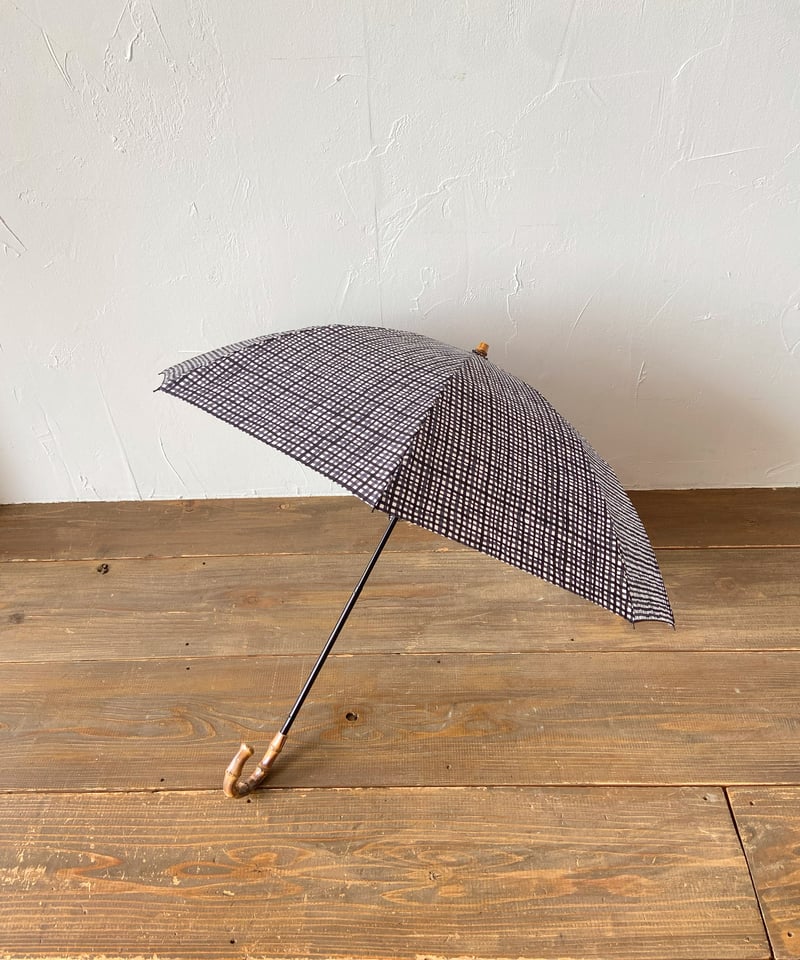 ボンボンストア　タッターソールチェック 晴雨兼用 折りたたみ傘 Bon Bon Store（ボンボンストア）｜タッターソールチェック 晴雨兼用