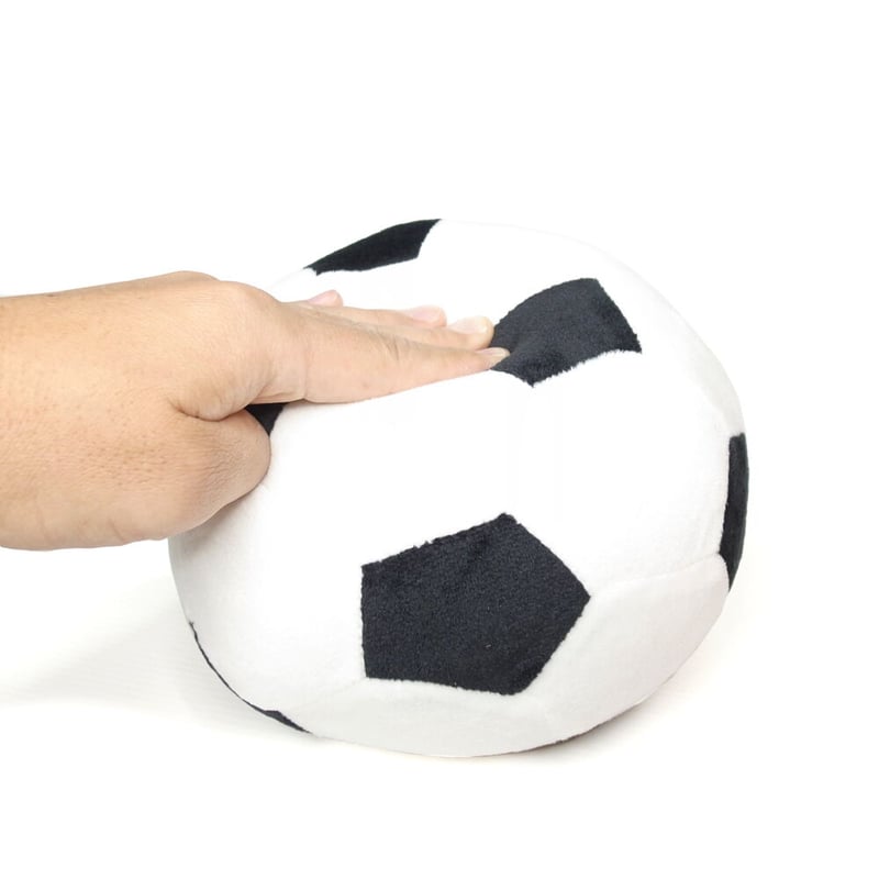 柔らかく騒音が少ない】ふわふわサッカーボールクッション | Capitan 