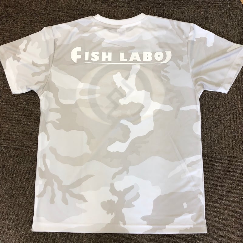 FISHLABOオリジナルドライTシャツ ホワイトカモ | FISH LABO's STORE