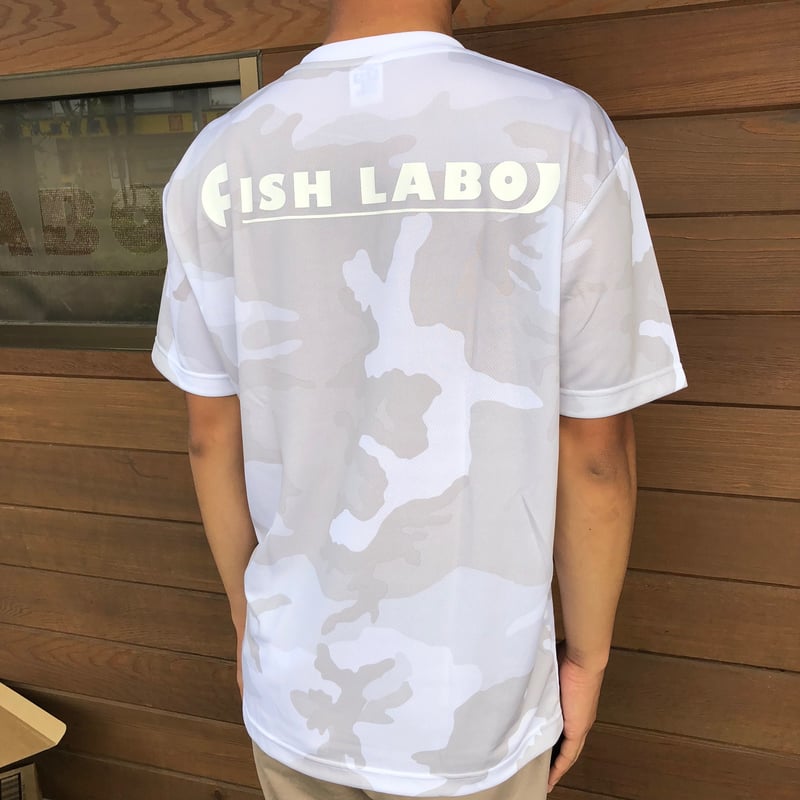 FISHLABOオリジナルドライTシャツ ホワイトカモ | FISH LABO's STORE