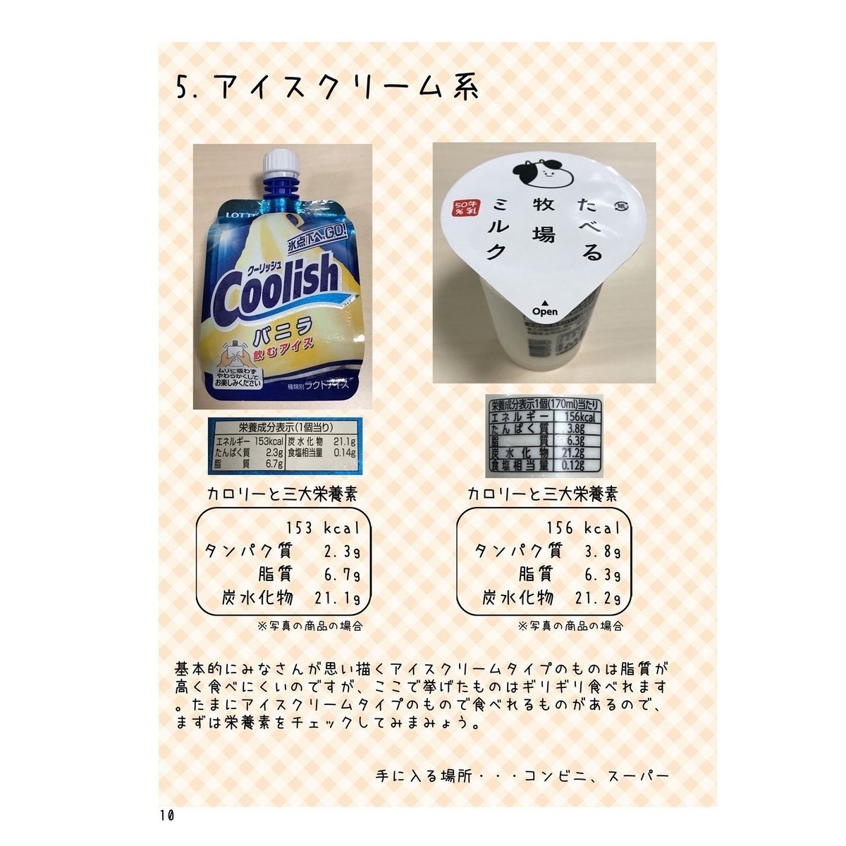 ダイエット＆トレーニングに役立つ！コンビニやスーパーで買える食品