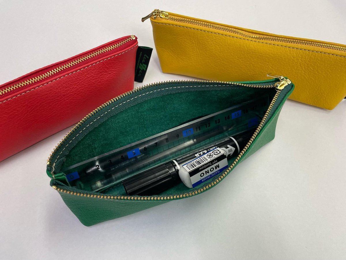 柏レザーペンケースM | Harito by NUIZAEMON