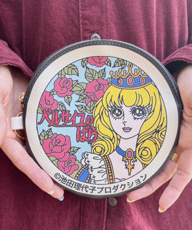 ベルばら×柏レザー ベルばらマンホールポーチ（PVC） | Harito by