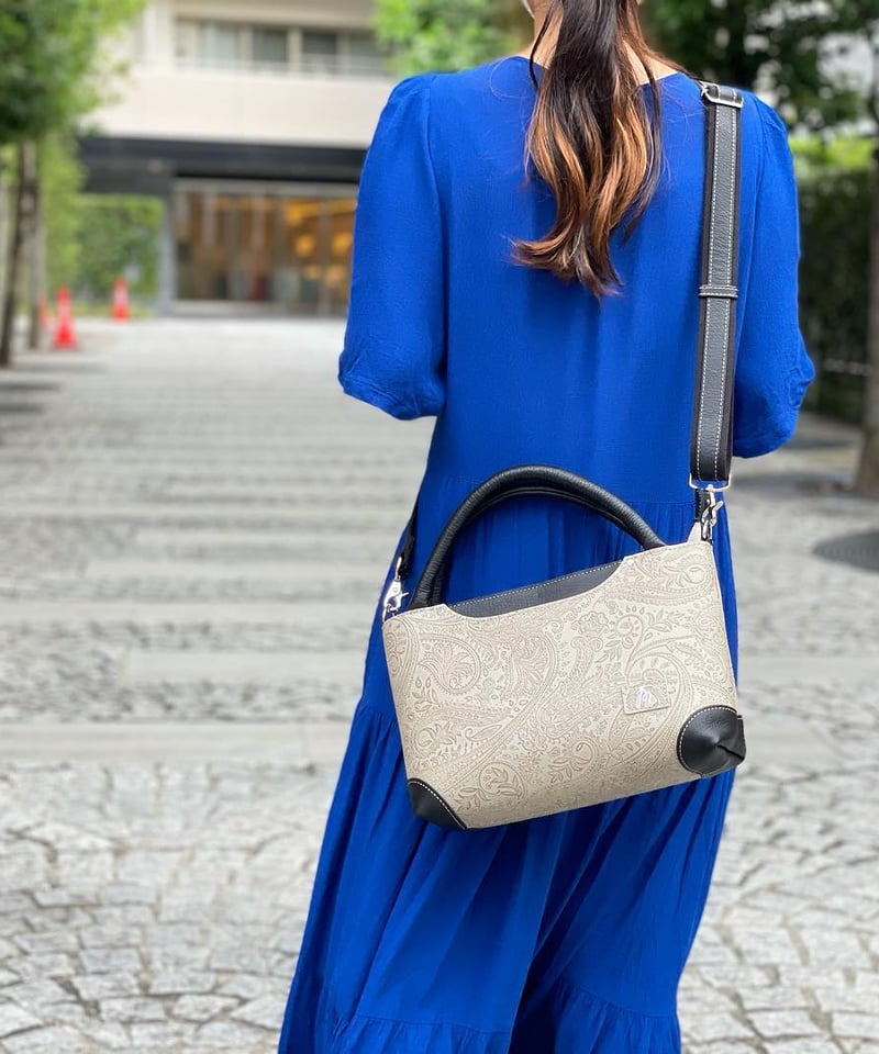 ペイズリー柄ミニロケット 2WAYバッグ | Harito by NUIZAEMON