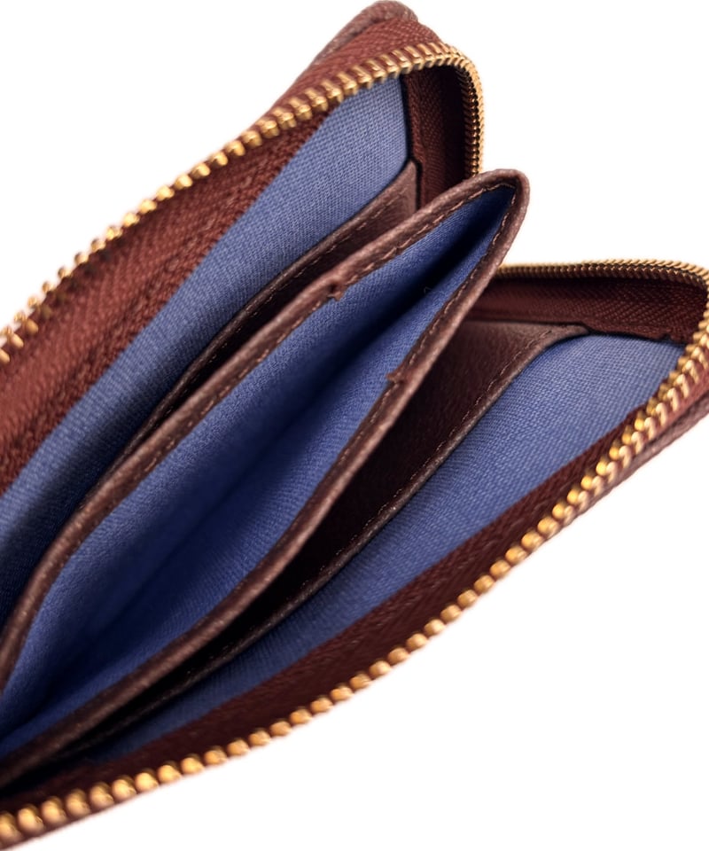 L字ハーフ財布 【ピーナッツレザー®】（PVC) | Harito by NUIZAEMON