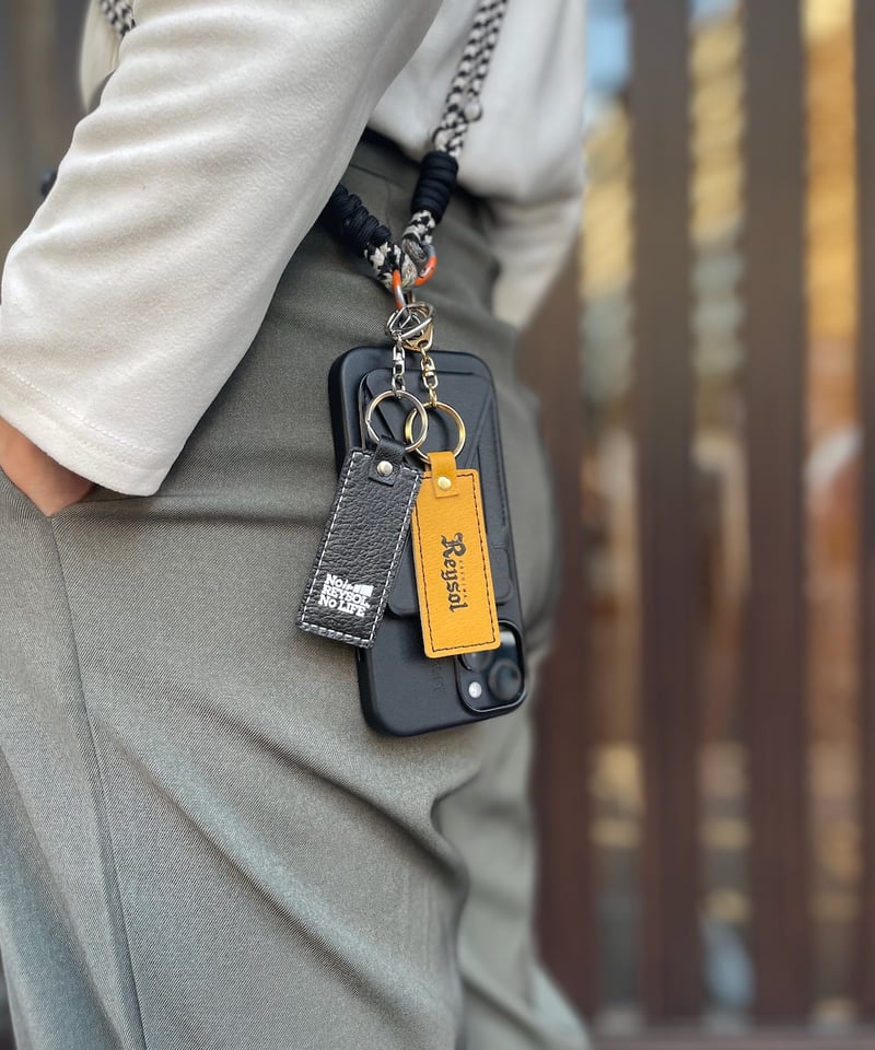 柏レイソル×柏レザー レイソルコラボ メッセージキーホルダー | Harito