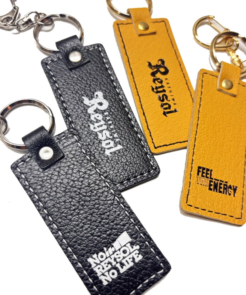 柏レイソル×柏レザー レイソルコラボ メッセージキーホルダー | Harito