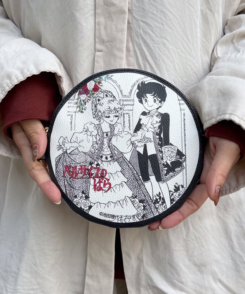 ベルばら×柏レザー ちびキャラ ベルばらマンホール型ポーチ 第7弾（PVC