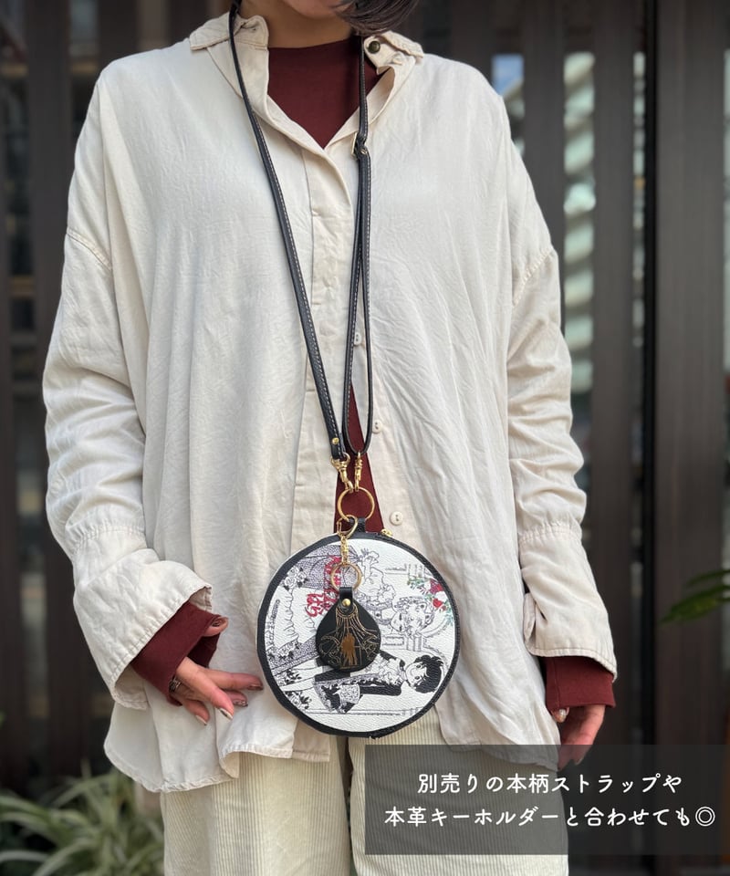 ベルばら×柏レザー ちびキャラ ベルばらマンホール型ポーチ 第7弾（PVC
