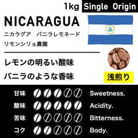 1kg【浅煎り】ニカラグア　リモンシリョ農園