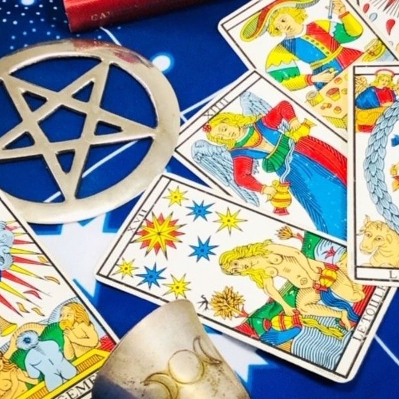 オンライン個人レッスン】マルセイユタロットカードレッスン カモワン