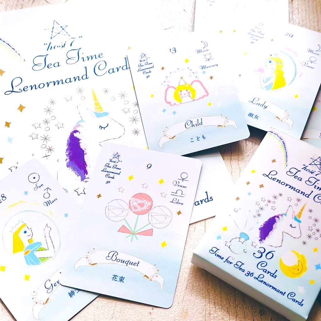 エリぽん★ルノルマンカード Embroidered Lenormand【ルノルマンカード】 | musemuse